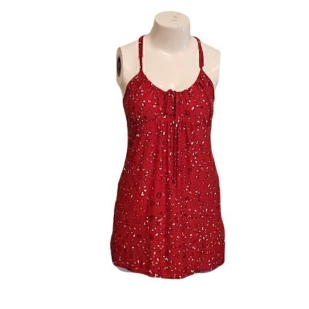 [Secret Teasures] Heart Lace Back Night Gown - Size L